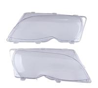 Car Headlight Lens Cover Car Front Headlight Lens Cover/Headlight Cover Strips For E46 318i 320i 4-Doors 2002-2005 Lampshade Lamp Cover Car Front HeadlAmp Shell