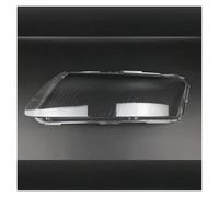 Car Headlight Lenses For A6 C6 2006-2011 Headlight Lampshade Transparent Lens Left And Right Cover Light Protection Front Headlamp Shell Cover(Left)