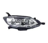 Car Headlight Lenses For Nissan For Tiida For Pulsar 2016-2019 Headlight Front Bumper Headlight Headlamp Assembly Head Light Lamp Car Lamp Hoods(Right Side)