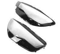 Car Headlight Light Lens Covers For Audi A6 A6L C7 2016-2018,Lens Glass Shell Masks Headlamps Transparent Lampshade Lamp Headlight Cover,C-Left and Right