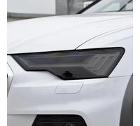 Car Headlight Protective Film Taillight Smoked Black Tint Wrap Vinyl Transparent Sticker, For Audi A6 C8 4K S6 2019 2020 2021