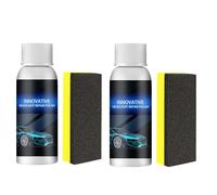Car Headlight Repair Fluid, Car Headlight Restoration Kit, Powerful Headlight Repair Polish, Innovative Car Headlight Renewal Polish with Sponge (2 Sets)