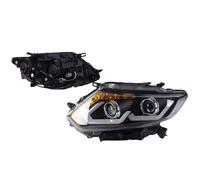 Car Headlight Shell For Nissan For X-trail 2014-2017 Car Headlights DRL Hella LED Bi Xenon Bulb Fog Lights Accessory Head Lamp