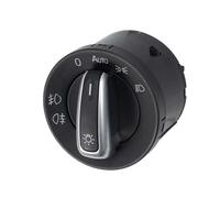 Car Headlight Switch Compatible With For J&etta GLI Mk5 Mk6 For Golf For GTI Mk5 Mk6 For Passat B6 B7 Car Headlight Fog Light Lamp Control Switch 10 Pins 5ND941431B