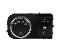 Car Headlight Switch Compatible With GMC For Sierra 1500 2500HD 3500HD 2007-2013 Car Headlight Fog Light Lamp Control Switch 15096895 D1527J