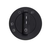 Car Headlight Switch Compatible With VW For Polo 2002-2009 For Caddy III 2004-2015 Car Headlight Head Fog Lamp Light Control Switch OE： 6Q0941531C