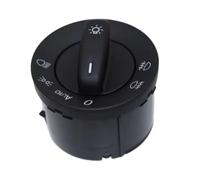 Car Headlight Switch Fog Light Control Button 1K0941431AS Compatible With VW For Golf VI 5K1 2008-2012 For Jetta V 1K2 2005-2010 Push Button