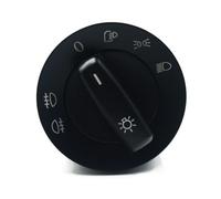Car Headlight Switch, For CADDY For PASSAT B6 2005-2008 2009 2010 10 Pins Car Headlight Fog Lamp Control Light Switch Button 1K3959857A