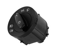 Car Headlight Switch HeadLight Fog Lamp Switch Button Parts 1K0941431Q Compatible With VW For Passat 362 2010-2014 For Passat B6 3C2 2005-2010 For Rabbit V 1K1 2004-2008(Without Low Beam)