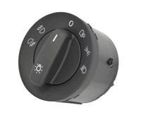 Car Headlight Switch HeadLight Fog Lamp Switch Button Parts 1K0941431Q Compatible With VW For Passat 362 2010-2014 For Passat B6 3C2 2005-2010 For Rabbit V 1K1 2004-2008(With Low Beam)