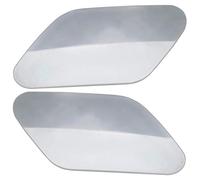 Car Headlight Washer Compatible With Vauxhall For Opel For Insignia 2008-2013 20998581 Front Bumper Headlight Headlamp Washer Jet Cover Unprimed Nozzle Cap(Pair)