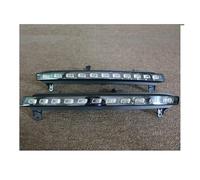 Car Headlights 2Pcs For Q7 2006 2007 2008 2009 LED DRL Daytime Running Lights Daylight Fog Light With Yellow Turn Signal(Dynamic turn signal)(No Dynamic turn)