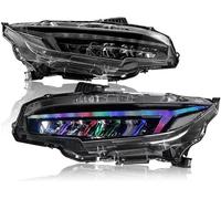 Car headlights Car Headlight for civic 10th 2016-2021 RGB Headlightswith for seven Color Modified Lights
