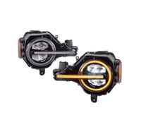 Car Headlights Compatible For Ford Bronco 2020-2024 Car Lamps Daytime Running Lights Dynamic Turn Signals Car Accessories(Reflecting bowl)