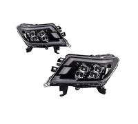 Car Headlights Compatible For Nissan Navara NP300 2014-2022 LED Headlamp Assembly Upgrade High Configure Projector Lens Accessories Kit