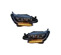 Car Headlights Compatible With For Mark X 2013 2014 2015 2016 2017 2018 Head Lamp Car Styling DRL Signal Projector Lens Component Replacement