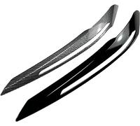 Car Headlights Eyebrow For BMW 1 Series F20 F21 2011-2014 Front Headlight Eyelid Eye Lid Cover Overlay Trim Sticker