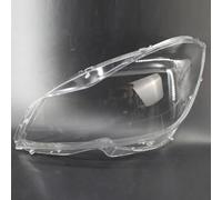 Car Headlights Shell Compatible With Benz For C Class W204 C180 C200 C260 2011 2012 2013 2014 A2048203639 Lampshade Front Headlights Lens Cover Headlamp Shell Cover(Right)