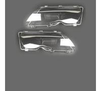 Car Headlights Shell Compatible With BMW For 3 Series E46 318i 320i 325i 2002 2003 2004 2005 Left Right Car Front Headlight Cover Replace Headlight Lens Shell(Pair)