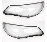 Car Headlights Shell Compatible With Chevrolet For Malibu 2016 2017 2018 Car Headlight Covers Headlamp Shade Headlight Lens Cover Clear Shell(Pair)