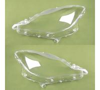 Car Headlights Shell Compatible With Maserati For Quattroporte 2013 2014 2015 2016 2017 Car Front Left Right Headlight Cover Replace Headlight Lens Shell(Pair)