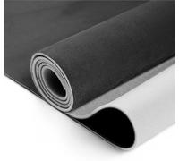Car Headliner Fabric DIY Self Adhesive Suede 203/216/229/305x152cm for Truck RV SUV Interior Trim Protect Aging Broken Faded(Balck,229x152cm)