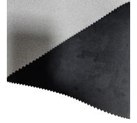 Car Headliner Fabric Stretch Black Suede Fabric Foam Backed For Car Truck Interior Trim Protect Aging Broken DIY(150x152cm)