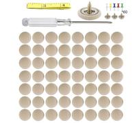 Car Headliner Kit - Roof Rivet Buttons, Interior Ceiling Clips, Liner Repair Fasteners | Buckle Set With Install Tool For Fixing Sagging Roof Upholstery And Drooping Cloth Panels ()