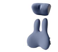 Car headrest Car headrest waist pillow cushion Car seat waist cushion waist protection neck waist by the four seasons(6 Wire black Right)