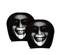 Car Headrest Cover - 2 Pieces Breathable Washable Universal - Headrest Covers Interior Decoration Auto | Truck Camper Van Sedan Van Interior Automobile Travel