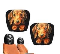 Car Headrest Cover - Funny Auto Front Seat Head | Head Rest Protector, Holiday Halloween Automotive Interior Decorations For Vehicle Auto SUV Truck, For Vehicle Autos SUV Truck