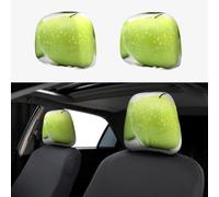 Car Headrest Covers 2 Pack - High-grade Polyester Throw Pillows Protects