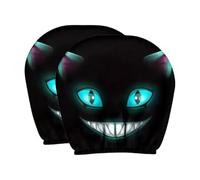 Car Headrest Covers - 2 Pieces Car Seat Protector Headrest Cover | Protector for Christmas and Halloween Decoration Vehicle SUV Truck Interior Style Universal Set