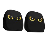 Car Headrest Covers - Funny Car Headrest Cover Breathable Dustproof Stretchable | Halloween Cartoon Eyes Vehicles Seat Head Rest Protector For Drivers Christmas Halloween Daily Use Travel Camping