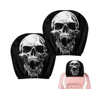 Car Headrest Covers Set of 2 Haunted Funny Scary