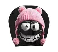 Car Headrest Covers SUV - Universal Size Stretchable Protector | Polyester Mysterious Figures Printed Slip On Sleeve, Washable Auto Cover For Sedans Trucks Drivers Halloween Decor