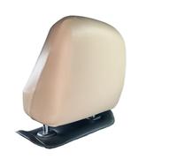 Car Headrest Covers Waterproof PU Leather Car Headrest Cover Universal Elastic Auto Pillowcase Front Headrests Dust(C)