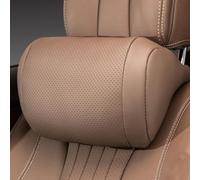 Car Headrest For Dacia Jogger 2022-2024, Soft Comfortable Leather Seat Head Pillow Cushion Memory Foam Neck Pillows Cover Driving Accessories,F/Dark Brown