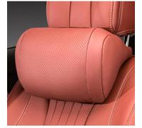 Car Headrest For Ford Fiesta Mk6 2012-2017, Soft Comfortable Leather Seat Head Pillow Cushion Memory Foam Neck Pillows Cover Driving Accessories,B/Red