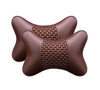 Car Headrest For Hyundai Tucson 2024 2025, Softness Comfortable Neck Pillow Memory Foam Cars Head Rest Support Removable Cover for Driving Home Office,A-Coffee