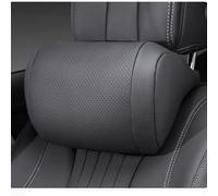 Car Headrest For Nissan Micra K12 Hatchback 2003-2025, Soft Comfortable Leather Seat Head Pillow Cushion Memory Foam Neck Pillows Cover Driving Accessories,A/Black