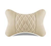 Car Headrest For X3 E83 2004-2010, Softness Comfortable Neck Pillow Memory Foam Cars Head Rest Support Removable Cover for Driving Home Office,B-Beige