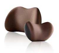 Car Headrest Neck and Lumbar Pillow, 2025 New Soft Memory Cotton Cushion Set, Comfort Support for Long Drives, Helps Reduce Driving Pressure, Universal for Car Seat Use (Brown)