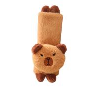 Car Headrest Pillow - Comfortable Animal Neck Pillow With Seat Belt Pad | Cute Capybara Headrest Pillows Kids & Adults | Ergonomic Car Neck Pillows For Travel, Driving & Long Journeys