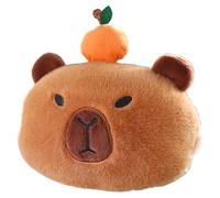 Car Headrest Pillow Cute Soft Cartoon Capybara Plush Stuffed Headrest Comfortable Kawaii Car Accessories, Pillow