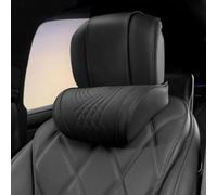 Car Headrest Pillow for Ford Ranger 2016 - 2022 | Breathable Car Neck Support Cushion Memory Foam Ergonomic Leather Head Rest Driving Pain Relief Accessories