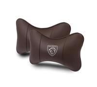 Car Headrest Pillow, for Peugeot 107 108 206 207 207 CC 208 307 307 CC 308 308 CC 406 407 Soft Memory Foam Car Neck Pillow, Car Seat Headrest for Relieving Neck Fatigue Comfortable Breathable