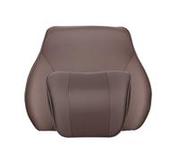 Car Headrest Pillow for Suzuki SX4/SX4 S-Cross JY/GY/EY/RW/3.Gen 2006-2025 2026 Car Neck Pillow Lumbar Support Pillow for Car Memory Foam Car Back Support,Coffee-Set