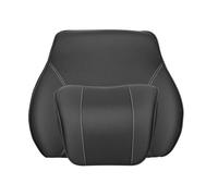Car Headrest Pillow for Suzuki SX4/SX4 S-Cross JY/GY/EY/RW/3.Gen 2006-2025 2026 Car Neck Pillow Lumbar Support Pillow for Car Memory Foam Car Back Support,Black-Set