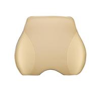 Car Headrest Pillow for Suzuki SX4/SX4 S-Cross JY/GY/EY/RW/3.Gen 2006-2025 2026 Car Neck Pillow Lumbar Support Pillow for Car Memory Foam Car Back Support,Beige-Lumbar pillow